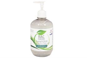 BAC Hand Sanitizer Gel 16.9 oz Pump Bottle
